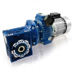 Motovariator + worm gear reducer - cast iron series S+NMRV