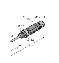 TTM050C-103A-G1/8-LI6-H1140-L024 -50...50°C